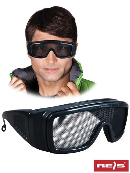 Reis GOG-NET okulary ochronne z siatki