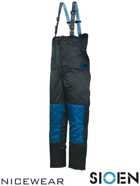 Sioen SI-Zermatt spodnie robocze ogrodniczki ochronne ocieplane