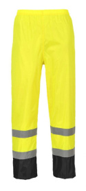 Portwest H444 spodnie robocze do pasa przeciwdeszczowe ostrzegawcze