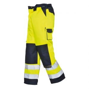 Portwest Lyon TX51 spodnie robocze do pasa ostrzegawcze