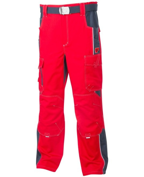 ARDON Vision H9151 spodnie robocze do pasa czerwone