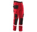 Polstar Rubin Seven Kings spodnie robocze do pasa czerwone