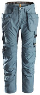 Snickers Workwear 6201 AllroundWork spodnie robocze do pasa z workami kieszeniowymi niebieskie