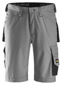 Snickers Workwear 3123 Rip-Stop krótkie spodnie robocze szaro-czarne