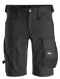 SPODNIE ROBOCZE SNICKERS 6143 KRÓTKIE Stretch AllroundWork CZARNE