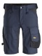 SPODNIE ROBOCZE KRÓTKIE STRETCH ALLROUNDWORK 6143 SNICKERS WORKWEAR GRANATOWO-CZARNE