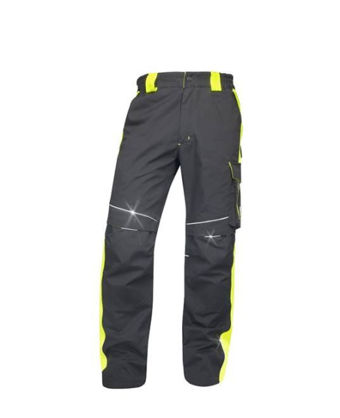 Ardon Neon H6401 spodnie robocze do pasa żółte