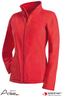 kurtka damska z polaru SST5100 Stedman czerwona