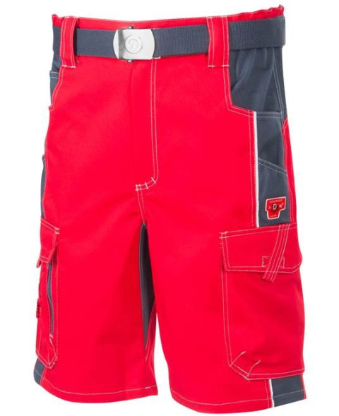 Ardon Vision H9168 spodnie robocze krótkie szorty czerwone