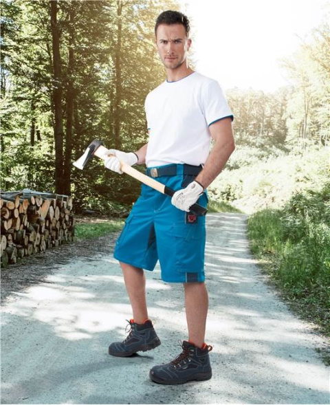 SPODNIE ROBOCZE KRÓTKIE VISION H9169 ARDON NIEBIESKIE