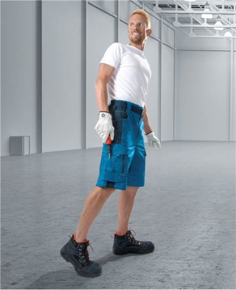 SPODNIE ROBOCZE KRÓTKIE VISION H9169 ARDON NIEBIESKIE