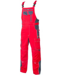 Ardon Vision H9152 spodnie robocze ogrodniczki czerwone monterskie