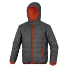 Delta Plus Doon kurtka robocza ocieplana pikowana puchowa szara- odzież ochronna zimowa