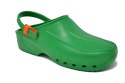 Buty Julex X-BLUE  zielone lekkie klapki obuwie zawodowe