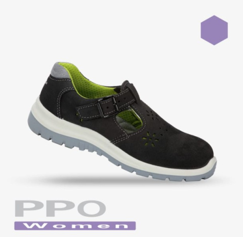 Buty robocze damskie PPO 281 s1 sandały robocze