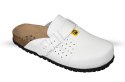 Buty Julex Anatomico 4151 ESD białe saboty obuwie medyczne i profilaktyczne