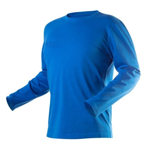 Neo Tools 81-617 koszulka t-shirt z długim rękawem HD+ niebieska 100% bawełna