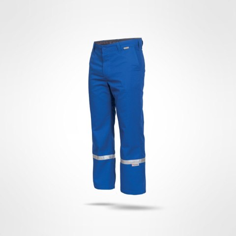 Sara Workwear Piorun spodnie robocze do pasa antyelektrostatyczne niebieskie
