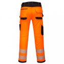 damskie spodnie do pasa ostrzegawcze PW385 Portwest stretch PW3 pomarańczowe