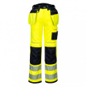 spodnie robocze do pasa ostrzegawcze PW306 Portwest żółte
