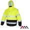 KURTKA ROBOCZA OCIEPLANA OSTRZEGAWCZA 2W1 FLASH SHORT-B ART.MASTER 2 KOLORY