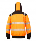 ostrzegawcza kurtka zimowa Benefit Hi Vi Safe BHVS01 Polstar pomarańczowa