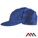 czapka zimowa USZANKA Art.Master niebieska