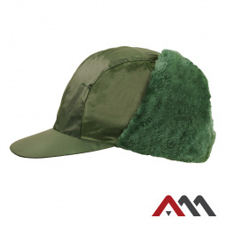 czapka zimowa USZANKA LUX Art.Master zielona
