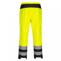 Portwest spodnie damskie przeciwdeszczowe ostrzegawcze PW386 żółte