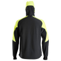 Snickers Workwear bluza neonowa z kapturem FlexiWork 8025 czarno-żółta