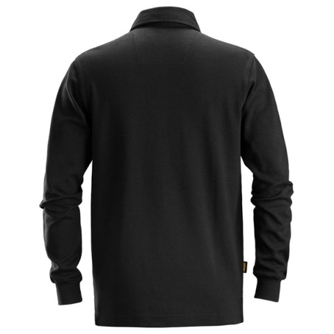 Snickers Workwear Rugby AllroundWork 2612 koszulka robocza czarma