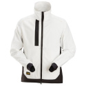 kurtka robocza bez podszewki AllroundWork 1549 Snickers Workwear biało-czarna