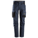 spodnie robocze do pasa AllroundWork 6803 Snickers Workwear granatowo-czarne