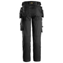 Snickers Workwear spodnie do pasa damskie AllroundWork 6247 czarne