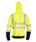 Polstar Brixton Flash bluza dresowa ostrzegawcza z wstawkami żółto-granatowa