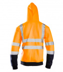 Polstar Brixton Flash bluza dresowa ostrzegawcza z wstawkami pomarańczowo-granatowa