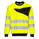 bluza robocza ostrzegawcza PW277 Portwest żółto-czarna