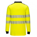 Portwest FR702 koszulka robocza polo trudnopalna ostrzegawcza żółto-czarna