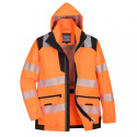 kurtka robocza ostrzegawcza 5w1 PW367 Portwest pomarańczowo-czarna