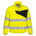 kurtka robocza ostrzegawcza softshell PW275 Portwest żółto-czarna