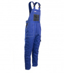 Polstar Brixton Snow spodnie robocze ogrodniczki ocieplane niebieskie