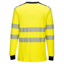 Portwest FR701 t-shirt roboczy ostrzegawczy trudnopalny WX3 żółto-czarny
