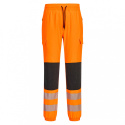 spodnie robocze do pasa ostrzegawcze KX346 Portwest pomaranczowe