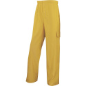 spodnie robocze do pasa przeciwdeszczowe 850PAN Delta Plus żółte