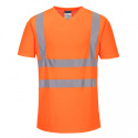 t-shirt roboczy ostrzegawczy w serek S179 Portwest pomarańczowy