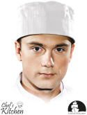 czapka ochronna kucharska LH-SKULLER Leber&Hollman biała