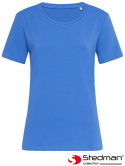 t-shirt damskie SST9730 Stedman niebieski