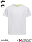 t-shirt dziecięcy SST8570 Stedman biały
