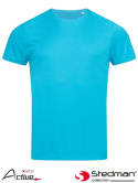 t-shirt męski SST8000 Stedman niebieski