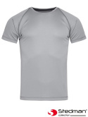 t-shirt męski SST8030 Stedman silver grey